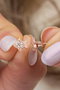Heliophilia Silver Pendientes de Plata de Ley 925 con Baño de Oro Rosa y Circón